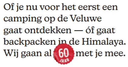 al 60 jaar